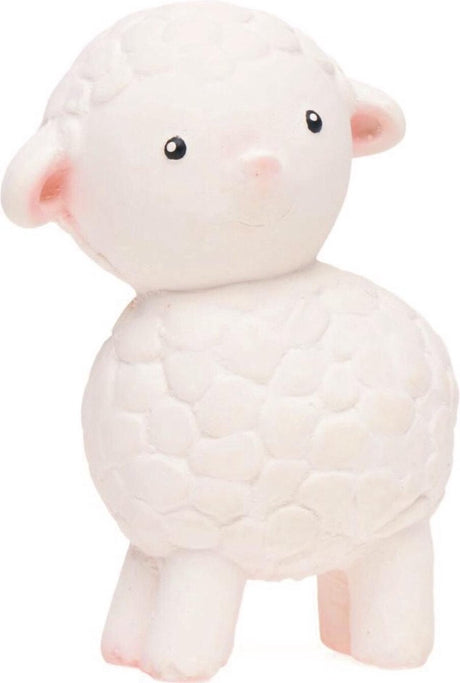 Lanco toys jouet de dentition en caoutchouc lanco - agneau - blanc