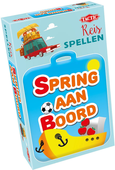 Tactic jump on board - jeu de société - édition compacte - jeu de mots et de catégories - à partir de 8 ans - 2 joueurs ou plus