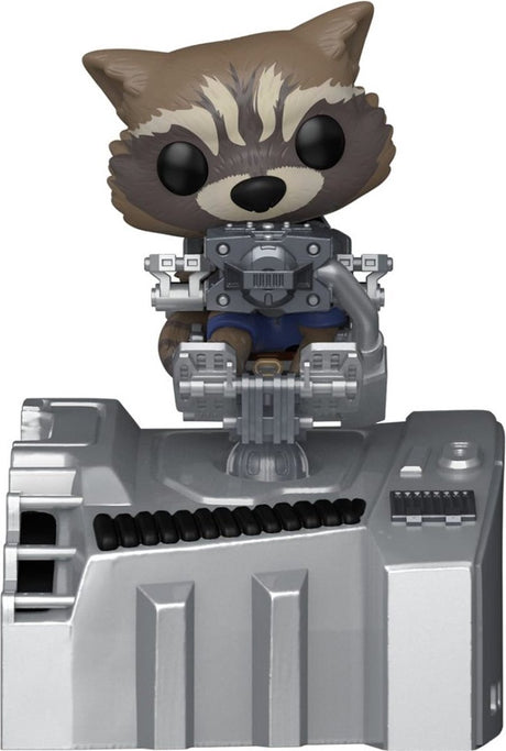 Marvel funko gardiens de la galaxie - pop ! figurine collector fusée deluxe 9 cm - multicolore