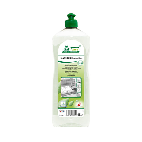 Liquide vaisselle sensible au manudish professionnel Green Care (1 litre)
