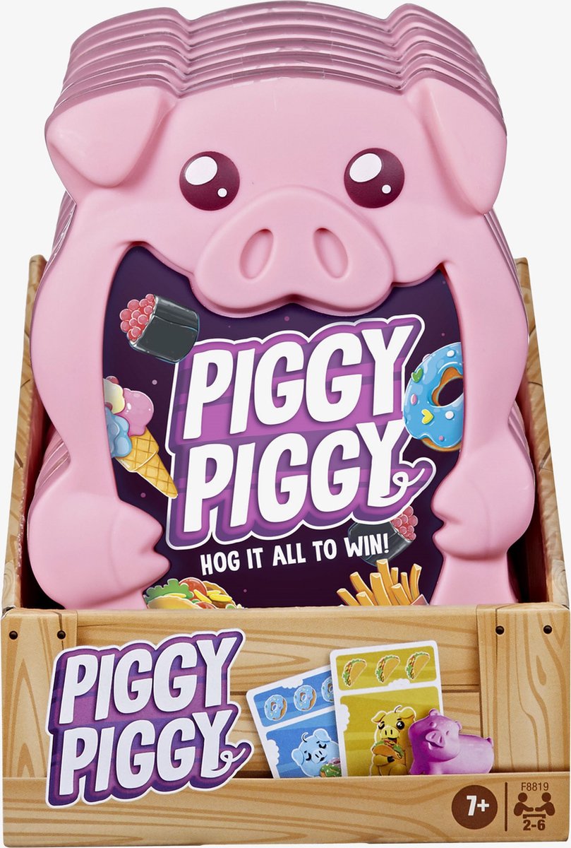 Jeu de cartes Piggy Piggy | 2 pièces
