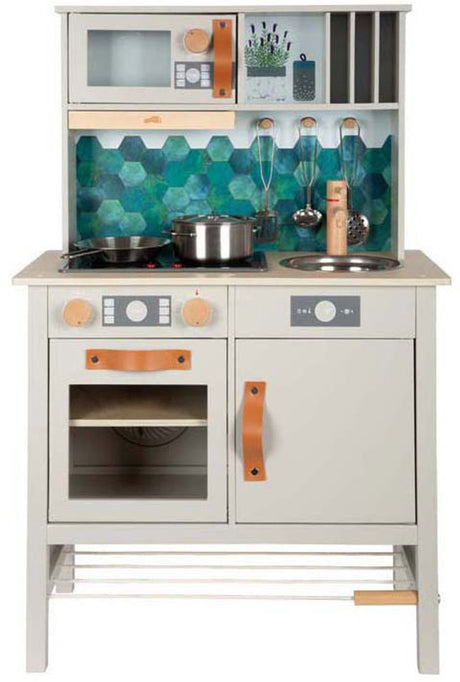 Small foot - Cuisine ludique en bois gris savoureux