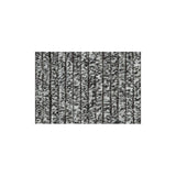 Wicotex rideau quenouilles 90x220 noir et blanc gris