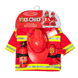 Ensemble de costumes de jeu de rôle du chef des pompiers Melissa Doug
