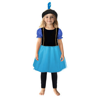 Autres marques Robe Piet 98-104 bleu violet