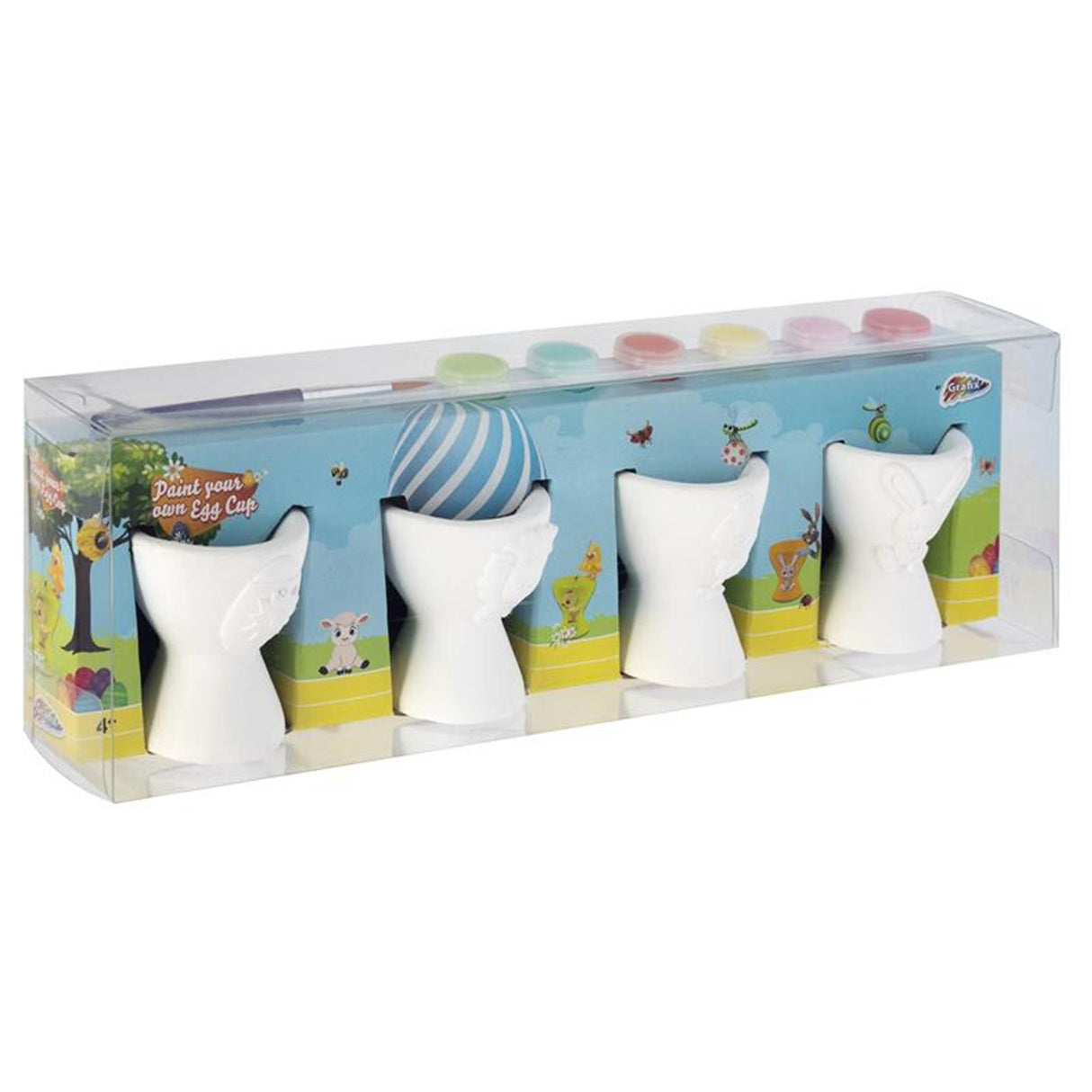 Grafix peignez vos propres coquetiers de Pâques