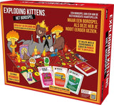 Asmodee les chatons explosés le jeu de société - jeu d'ambiance - à partir de 7 ans - 2 à 6 joueurs - humour garanti