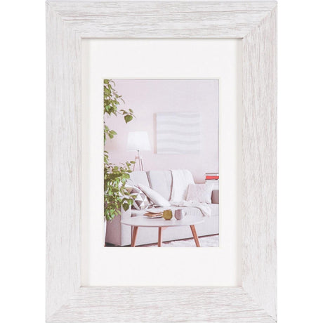 Henzo cadre photo moderne 10x15cm blanc