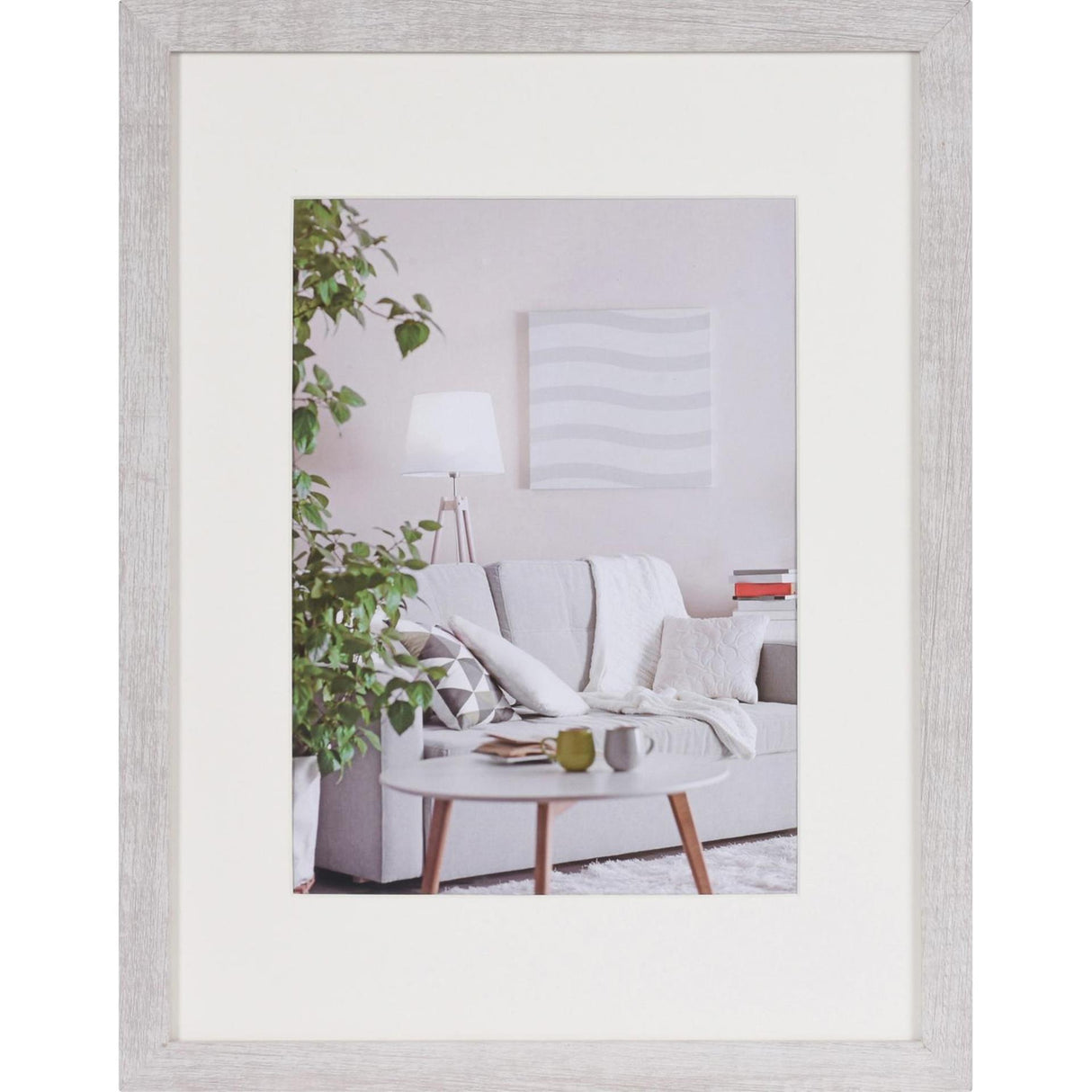 Henzo cadre photo moderne 30x40cm blanc