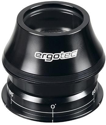 Ergotec Ball Head Set A118SAC-ES 1-1 8 semi-intégré avec un bloc de direction de 65 ° noir