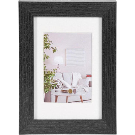 Henzo cadre photo moderne 10x15cm noir