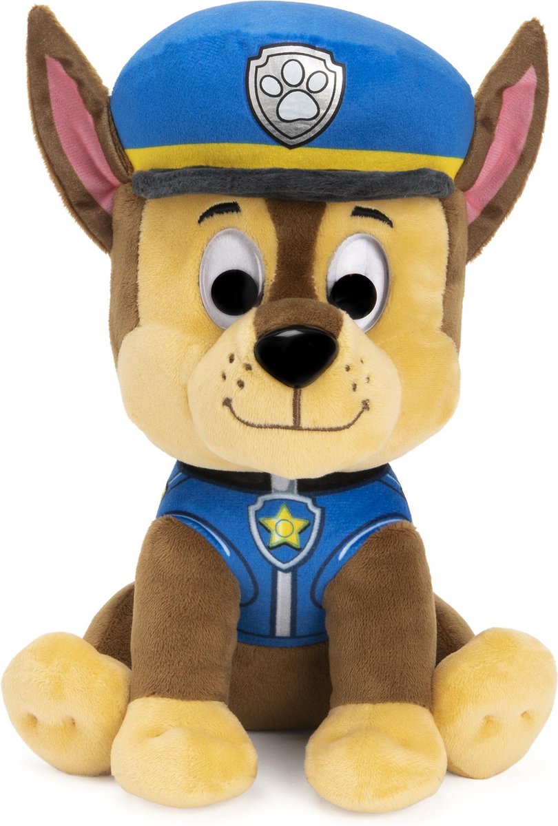 Paw Patrol - peluche - Chase - 23 cm