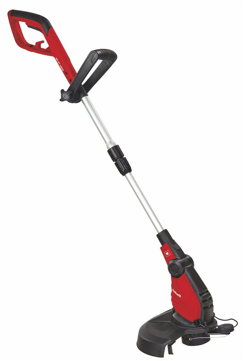 Coupe-bordure électrique Einhell GC-ET 4530 - 450 W - diamètre de coupe : 30 cm - manche télescopique - tête moteur -90° et +90° réglable - incl. 3x bobines de fil