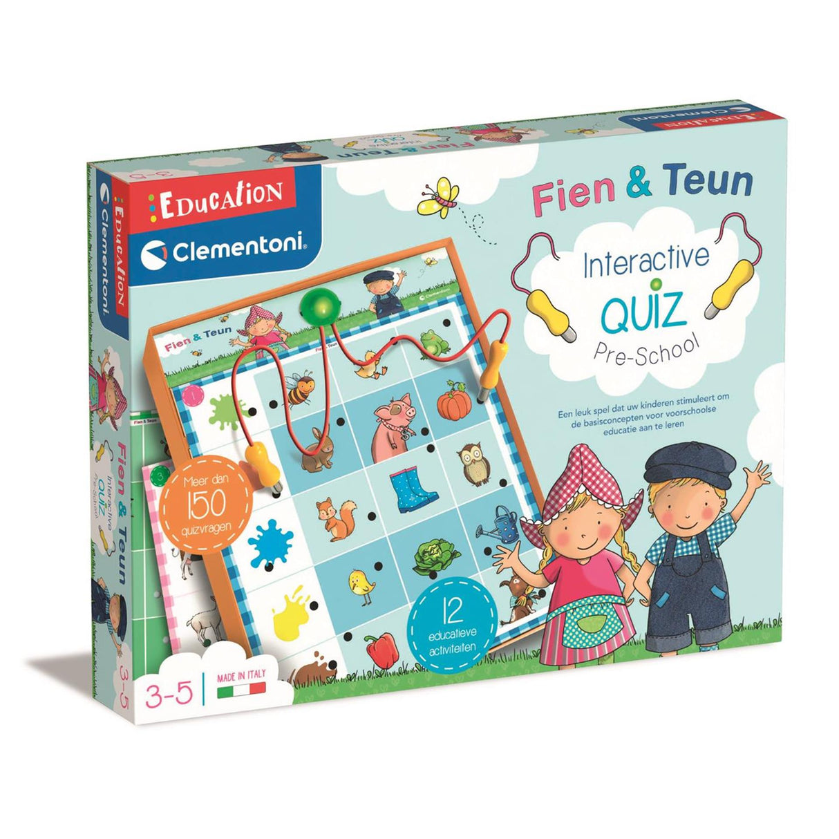 Clementoni Fien et Teun quiz interactif junior