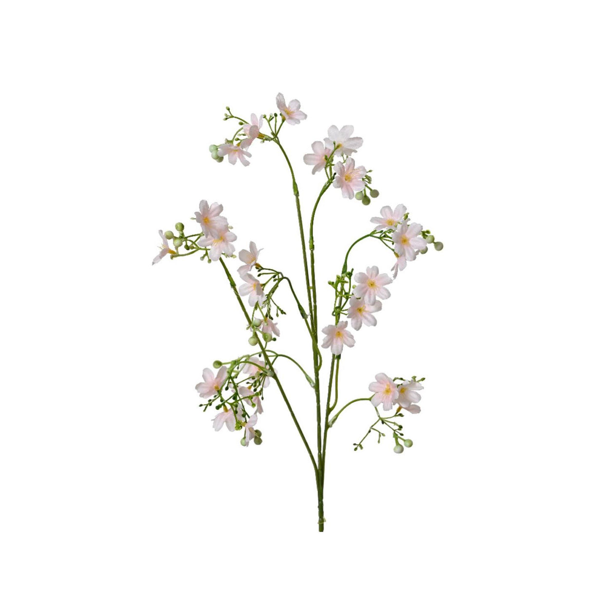 Decoris fleur artificielle rose 67cm