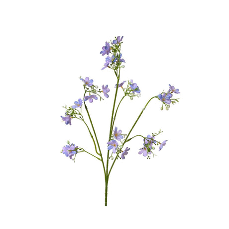 Decoris fleur artificielle 67cm violet