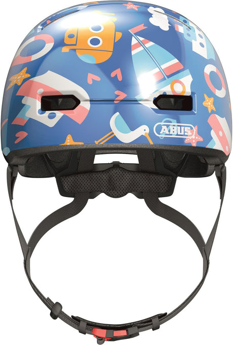 ABUS CASHET SKURB Kid Blauw Sailgoud m 50-55cm