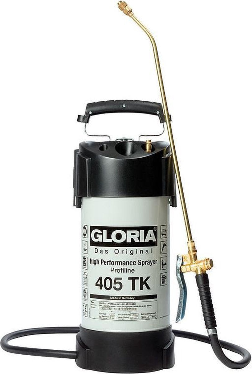 Gloria maison et jardin 000407.2400 405 tk pulvérisateur à pression profiline 5 l