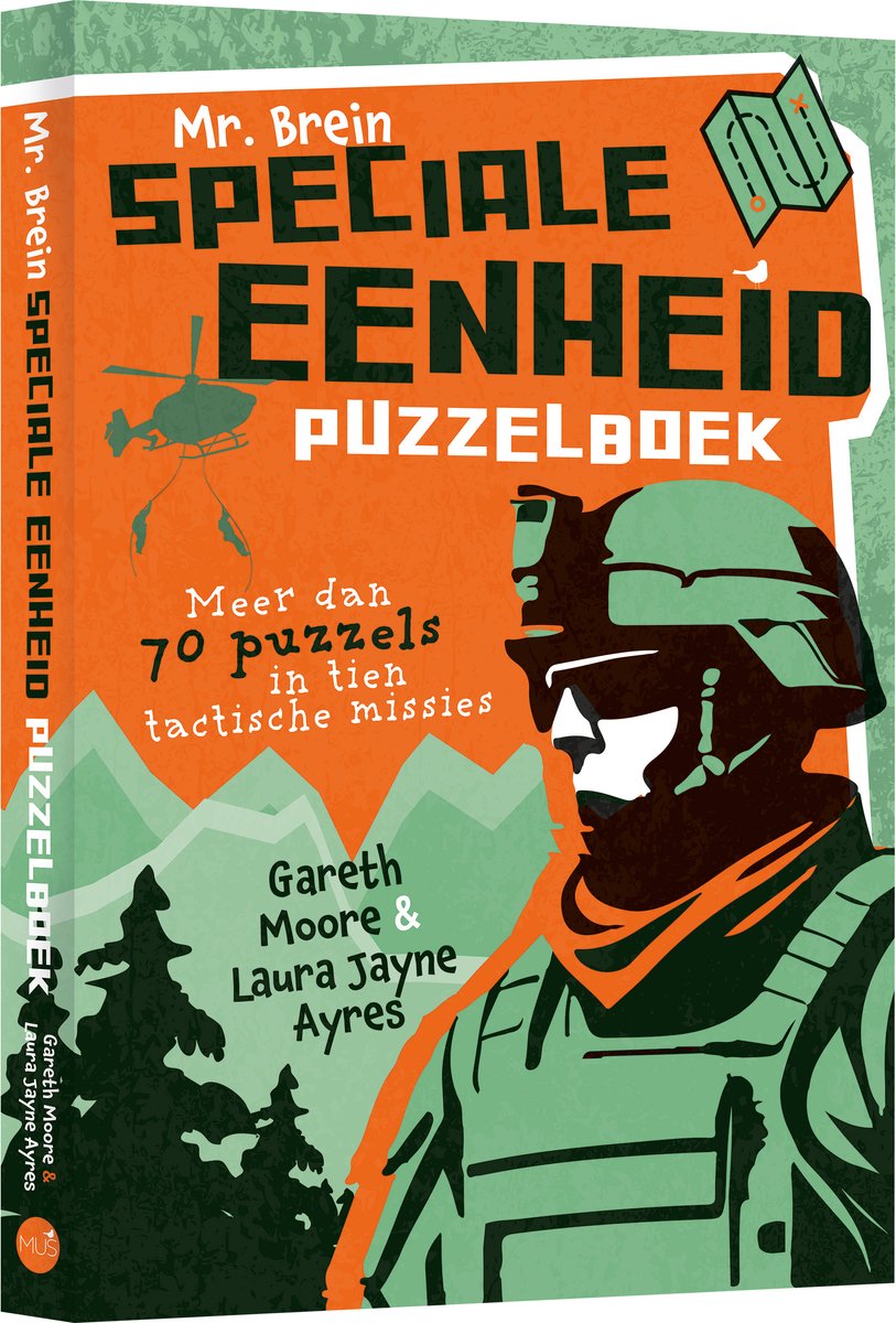 Livre de puzzle de l'éditeur Kluitman Mr. Brain Special Unit