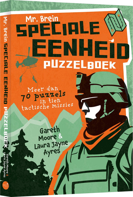 Livre de puzzle de l'éditeur Kluitman Mr. Brain Special Unit
