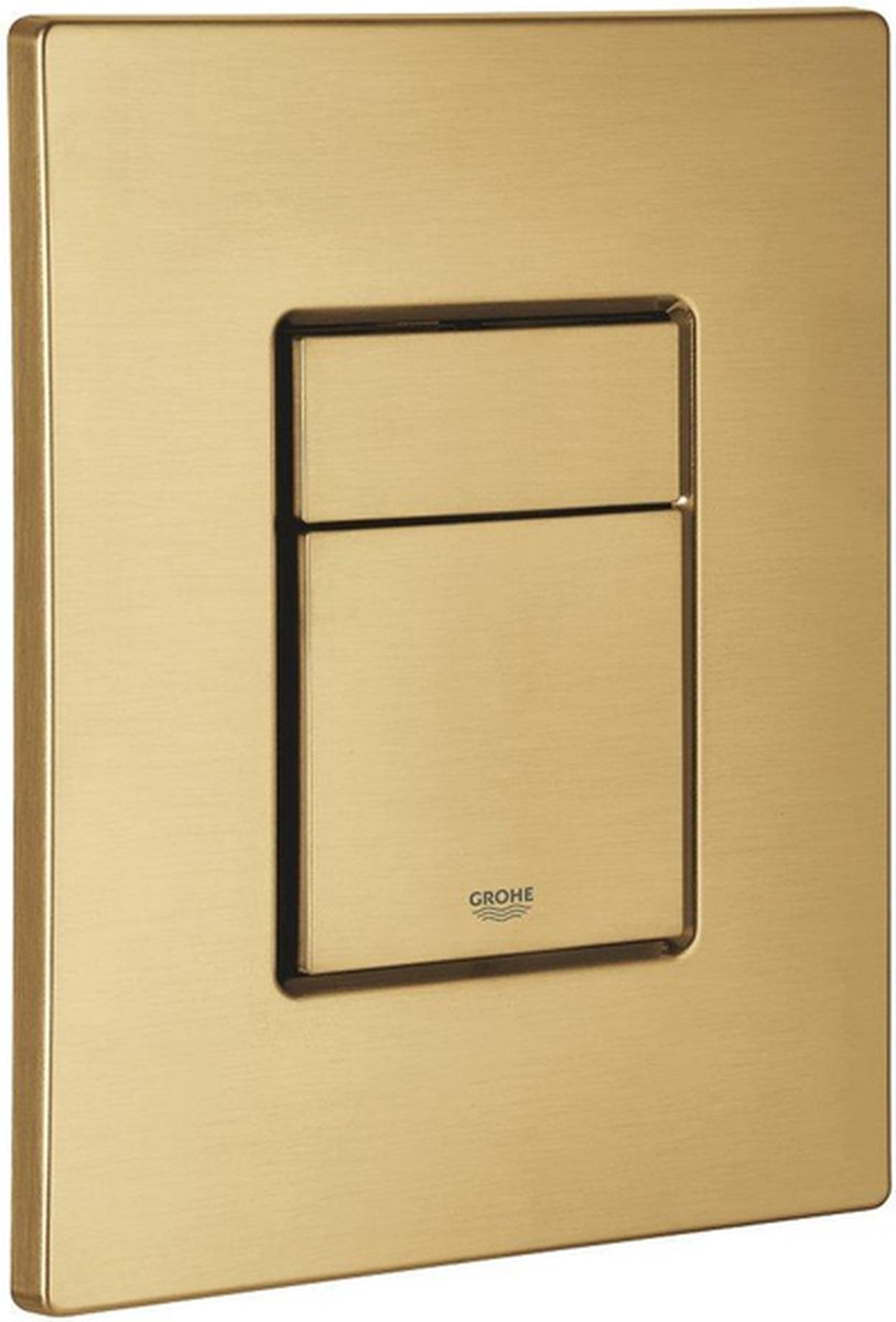Plaque de commande Grohe Skate Cosmopolitan - Dual - Plastique - Cool Sunrise brossé (or mat)