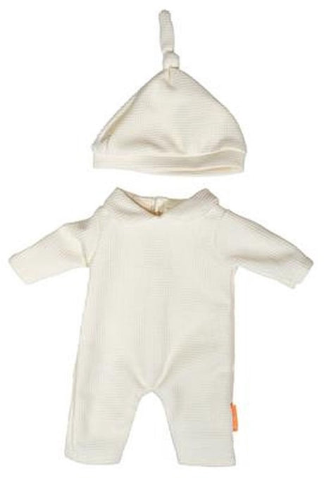 Pyjama de poupée Miniland avec chapeau 38cm - accessoire vestimentaire de poupée.