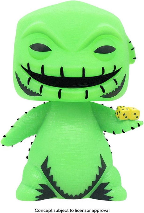 Disney funko le cauchemar avant Noël - pop ! figurine de collection boogie 9 cm - vert
