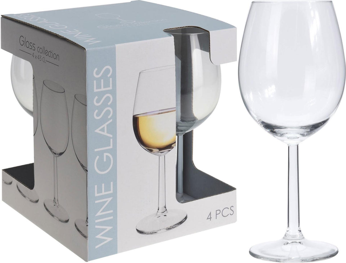 Verre à vin Excellent Houseware 43 cl lot de 4 pièces