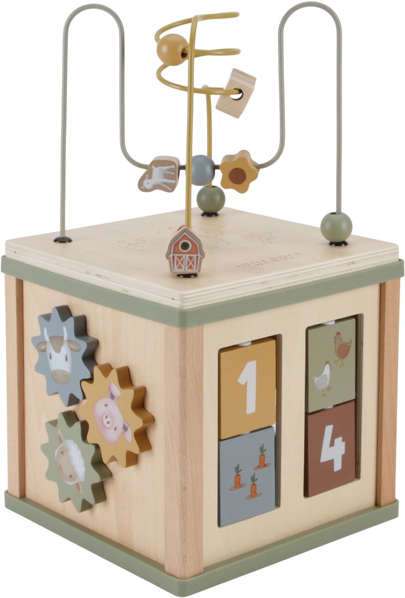 Little Dutch - cube d'activités fsc - petite ferme