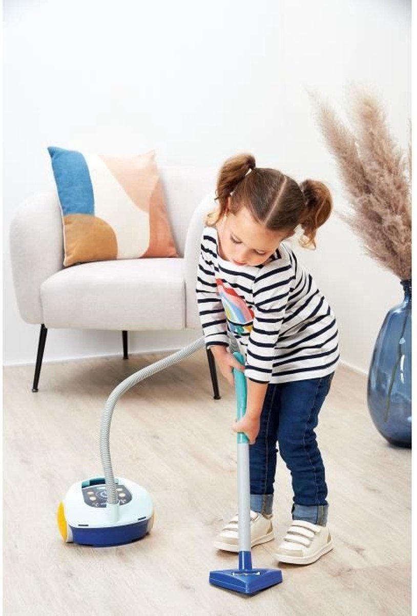Écoiffier ecoiffier clean home aspirateur jouet bleu