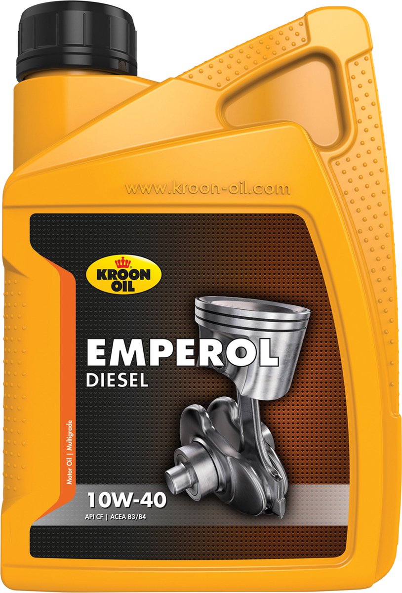 Kroon-oil emperol diesel - huile moteur 10w-40 - acea a3 b3 - 1 litre - couleur duvet