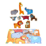 Playgo jouer au safari puzzle