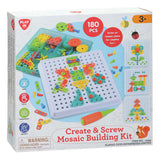 Jeu de construction Playgo mosaïque - 180 pièces.