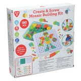 Jeu de construction Playgo mosaïque - 180 pièces.
