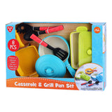 Přehrát Grill Pans Set s příslušenstvím, 8DLG.