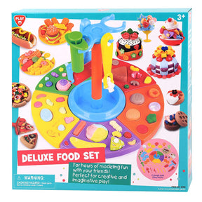 Set de nourriture en argile Playgo - 5 pots en argile