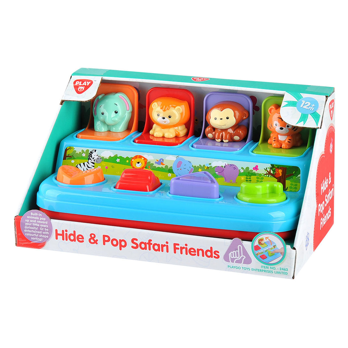 Playgo pop-up animaux de safari