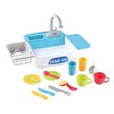 Playgo ensemble de jeu de cuisine et de vaisselle - 18 pièces.