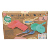Ensemble de jeu poêle à frire et poêle à griller Playgo - 8 pièces.