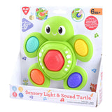 Playgo bébé tortue sensorielle avec lumière et son