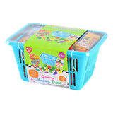 Play Shopping Basket con drogherie Play Set, 23DLG.