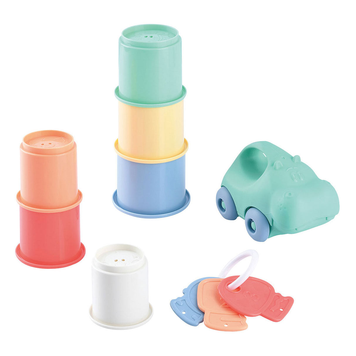 Playgo mon premier ensemble de jeux d'activités pour bébé - 8 pièces.