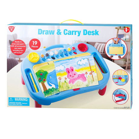 Ensemble de planches à dessin portables Playgo - 19 pcs.