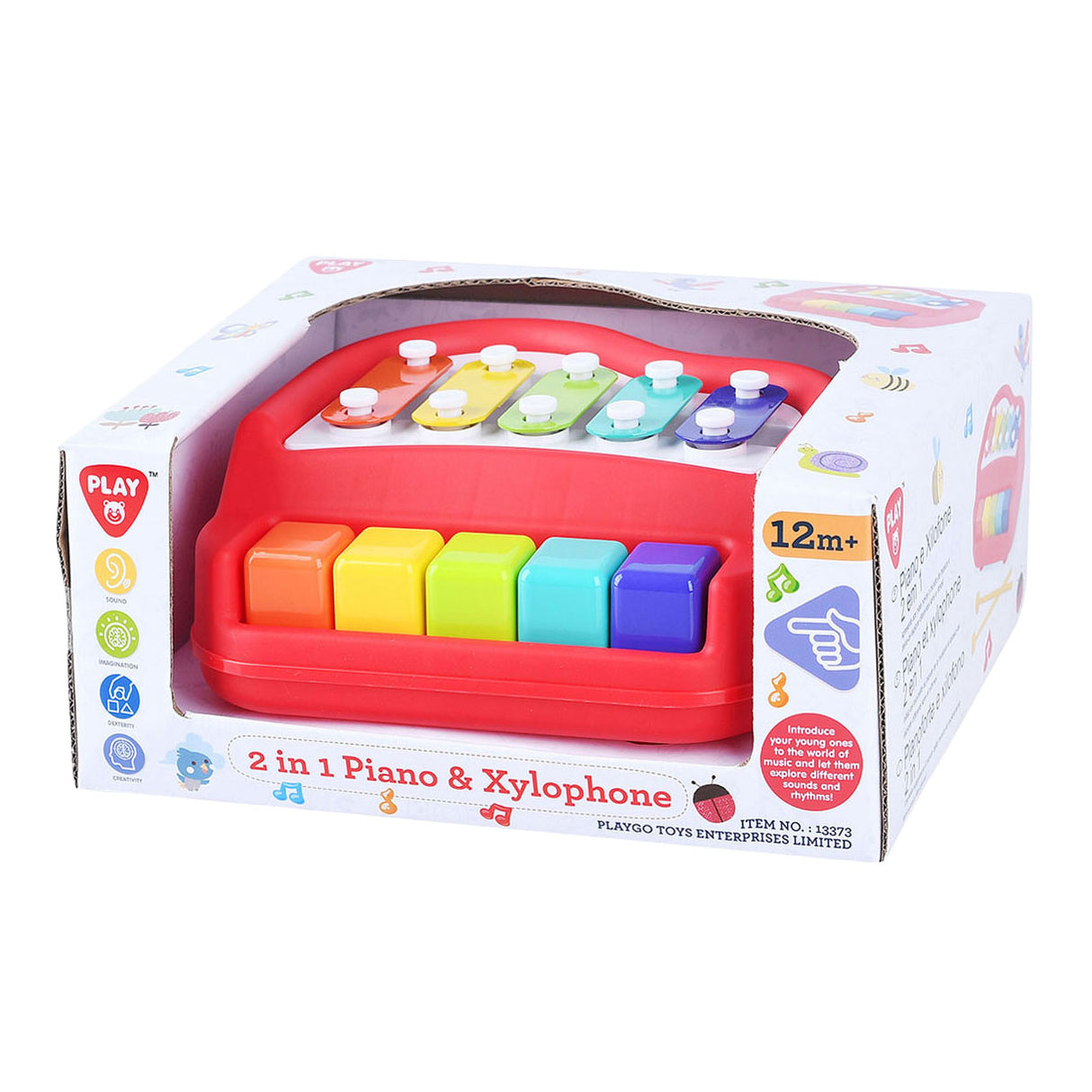 Jouer du piano et du xylophone 2in1