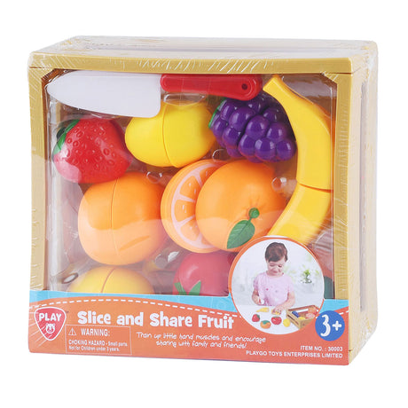 Playgo coupé des fruits de jeu en caisse - 11 pcs.