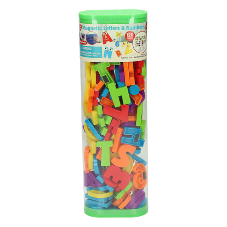 Lettres et chiffres magnétiques Playgo, 120 pcs.