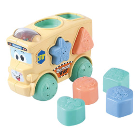 Trieur de formes de bus Playgo - 5 pcs.