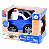 Voiture de police biosourcée Playgo - 12cm