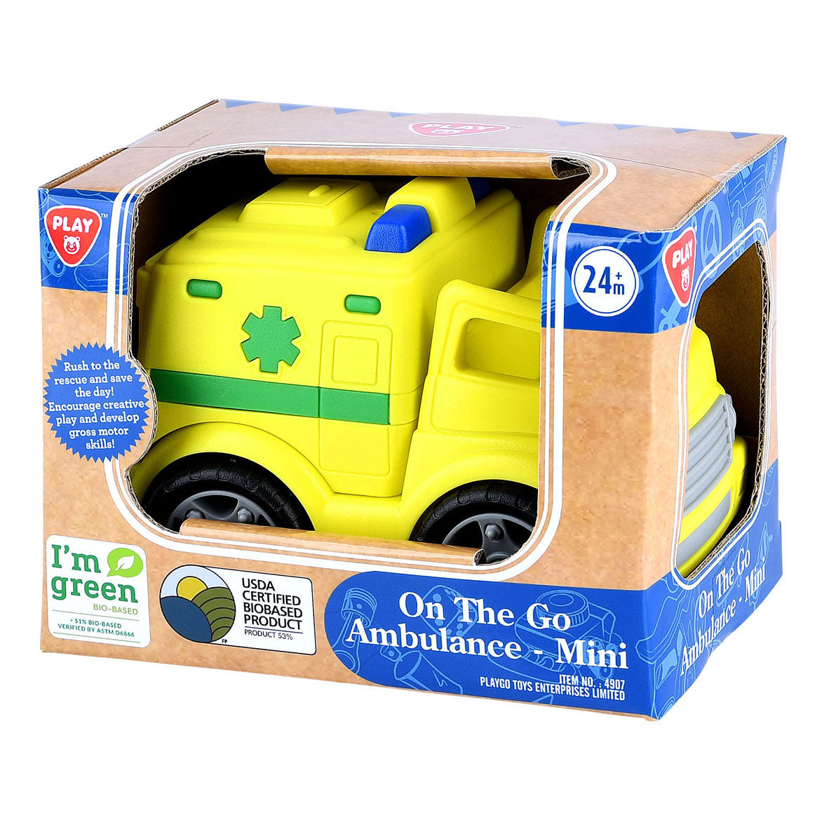 Play biobased ambulance