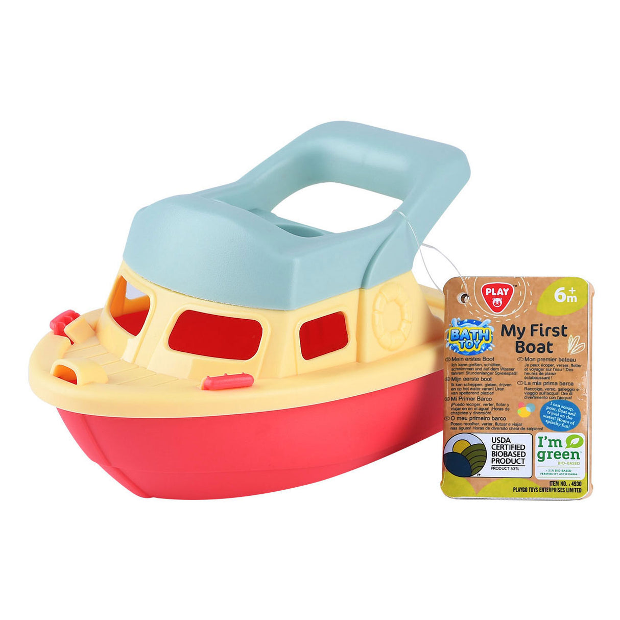 Playgo biosourcé mon premier bateau